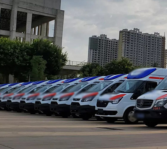 阿瓦提县服务车队展示