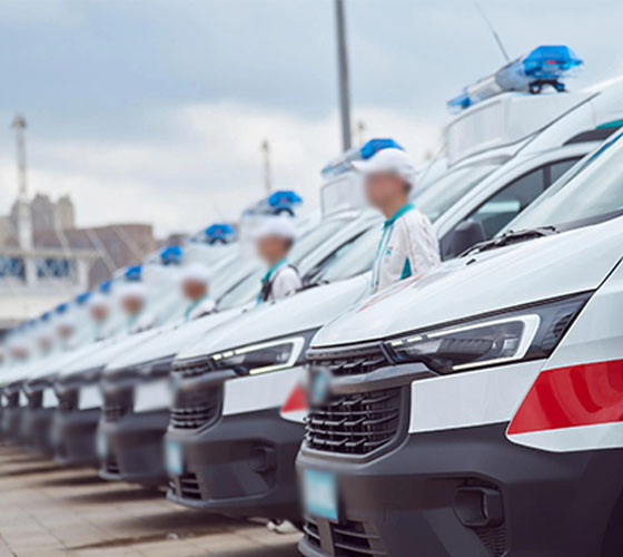 阿瓦提县服务车队展示